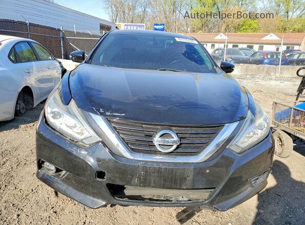 1N4AL3AP2JC223414 2018 NISSAN ALTIMA Black წინა ხედი