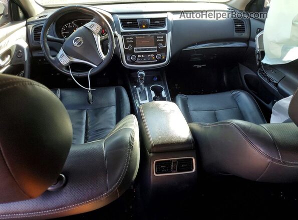 1N4AL3AP2JC223414 2018 NISSAN ALTIMA Black წინა პანელის ხედი