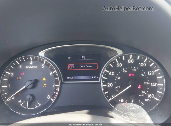 1N4AL3AP3GC173941 2016 NISSAN ALTIMA Серебряный Вид задних сидений