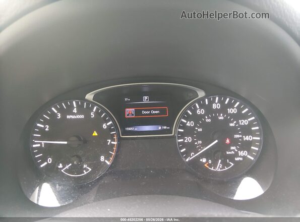 1N4AL3AP3HC284877 2017 NISSAN ALTIMA Белый Вид задних сидений