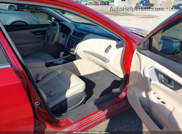 1N4AL3AP3JC139280 2018 NISSAN ALTIMA Maroon Вид салону спереду
