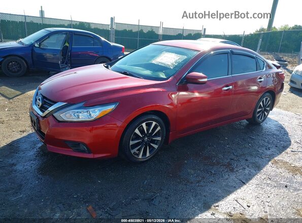 1N4AL3AP3JC139280 2018 NISSAN ALTIMA Maroon Передня ліва чверть