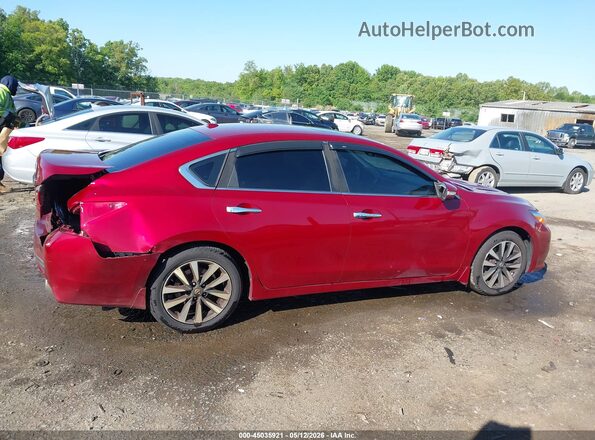 1N4AL3AP3JC139280 2018 NISSAN ALTIMA Maroon Панорамний вид салону 360°