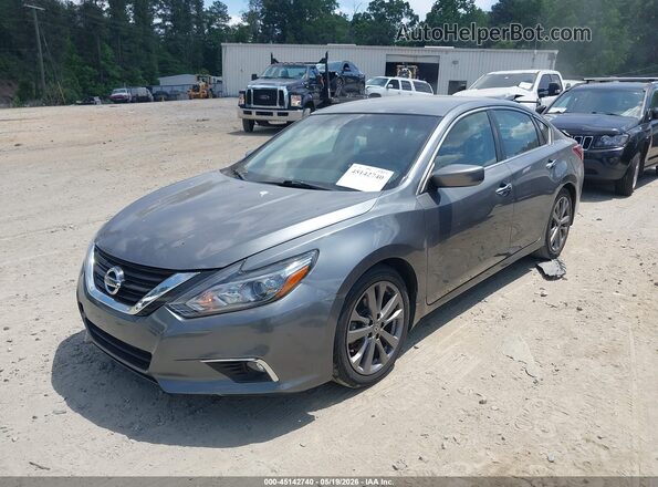 1N4AL3AP3JC144978 2018 NISSAN ALTIMA Gray წინა მარცხენა ხედი სამი მეოთხედიდან