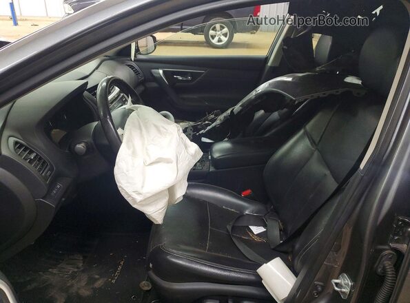 1N4AL3AP3JC195039 2018 NISSAN ALTIMA Gray Front interior view