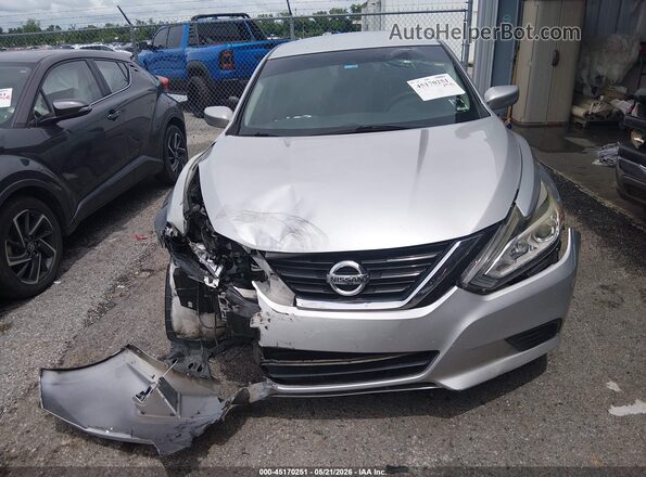1N4AL3AP3JC203768 2018 NISSAN ALTIMA Silver Instrument cluster view