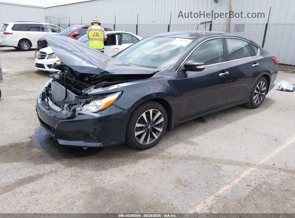 1N4AL3AP4GC284871 2016 NISSAN ALTIMA Black Առջևի ձախ երեք քառորդ տեսարան
