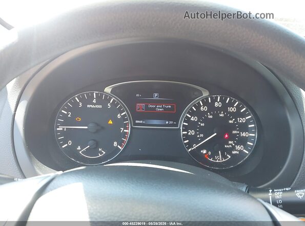 1N4AL3AP4GN311345 2016 NISSAN ALTIMA Red Widok tylnych siedzeń