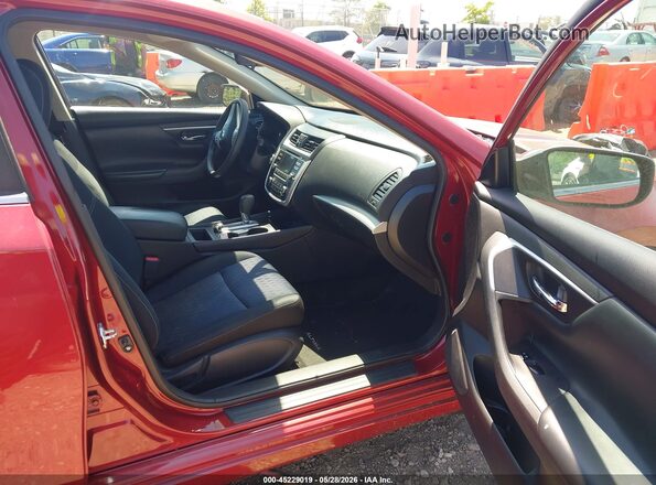 1N4AL3AP4GN311345 2016 NISSAN ALTIMA Red Widok wnętrza z przodu