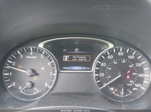 1N4AL3AP4HC164098 2017 NISSAN ALTIMA Black Հետևի նստատեղերի տեսք