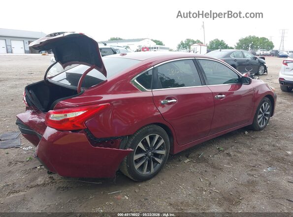1N4AL3AP4HC281230 2017 NISSAN ALTIMA Red Задня права чверть