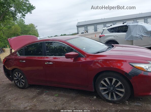 1N4AL3AP4HC281230 2017 NISSAN ALTIMA Red Вид задньої частини салону
