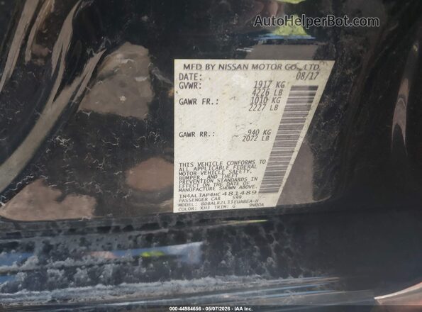 1N4AL3AP4HC481489 2017 NISSAN ALTIMA Black 