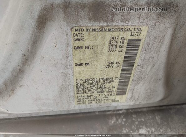 1N4AL3AP4JC175382 2018 NISSAN ALTIMA White 