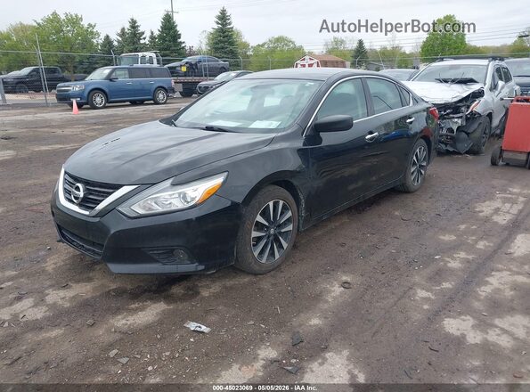 1N4AL3AP4JC198726 2018 NISSAN ALTIMA Black Przód lewy
