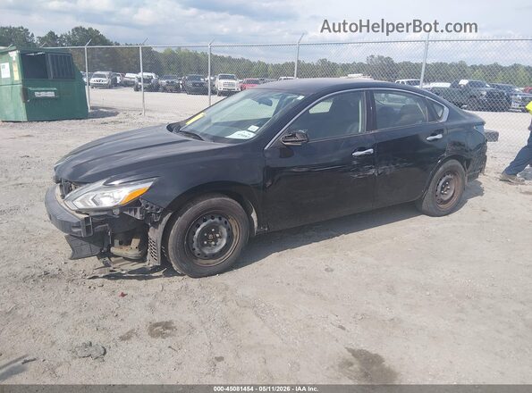 1N4AL3AP4JC229151 2018 NISSAN ALTIMA Black Առջևի ձախ երեք քառորդ տեսարան