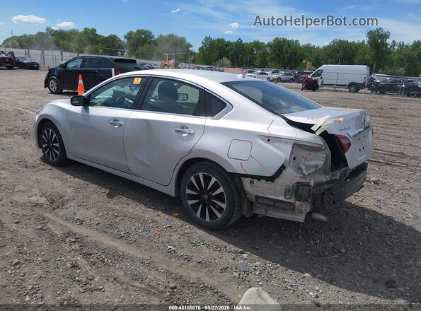 1N4AL3AP4JC271741 2018 NISSAN ALTIMA Серебряный Задняя левая четверть