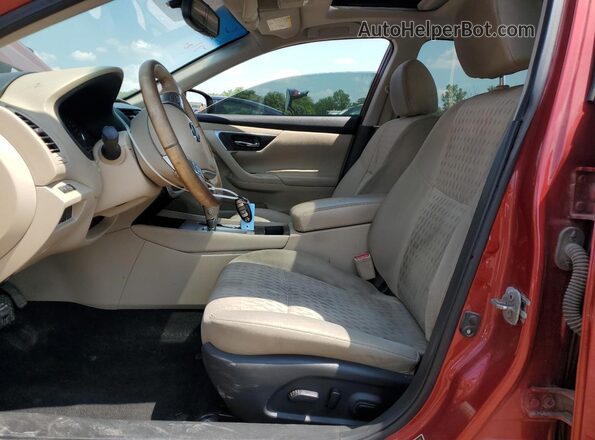 1N4AL3AP5GC284930 2016 NISSAN ALTIMA Red წინა სალონის ხედი
