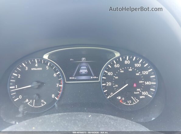 1N4AL3AP5GN322323 2016 NISSAN ALTIMA Blue Вид задніх сидінь