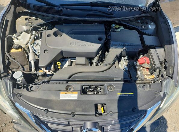 1N4AL3AP5GN347772 2016 NISSAN ALTIMA Gray Вид задньої частини салону