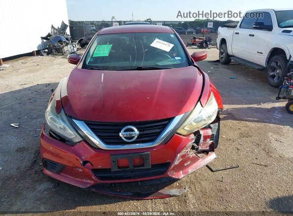 1N4AL3AP5GN350249 2016 NISSAN ALTIMA Red Vista del cuadro de instrumentos