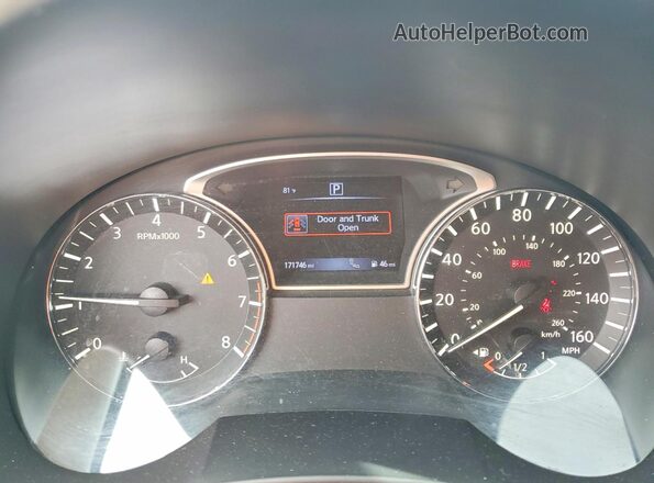 1N4AL3AP5HC193223 2017 NISSAN ALTIMA Charcoal Սարքավորումների վահանակի տեսք
