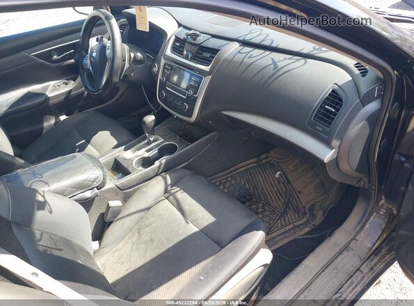 1N4AL3AP5HC474356 2017 NISSAN ALTIMA Black წინა სალონის ხედი
