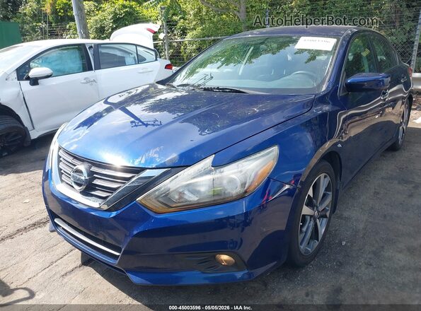 1N4AL3AP5HN310660 2017 NISSAN ALTIMA Синий Передняя левая четверть
