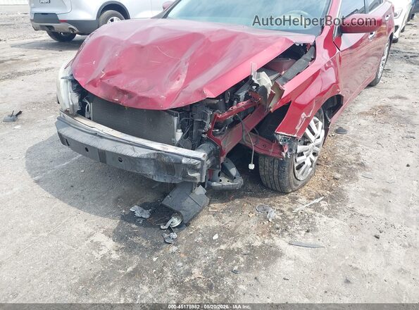 1N4AL3AP5HN313428 2017 NISSAN ALTIMA Red Widok z przodu