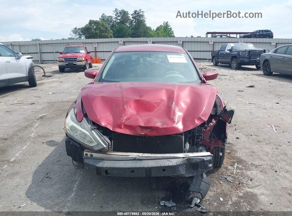 1N4AL3AP5HN313428 2017 NISSAN ALTIMA Red Widok zestawu wskaźników