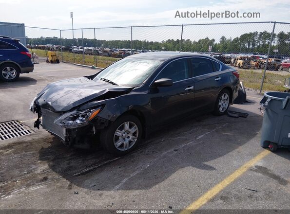 1N4AL3AP5JC198475 2018 NISSAN ALTIMA Black წინა მარცხენა ხედი სამი მეოთხედიდან