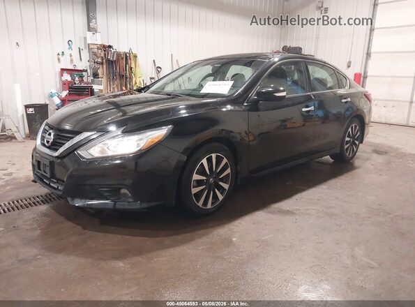 1N4AL3AP5JC198637 2018 NISSAN ALTIMA Black Передня ліва чверть