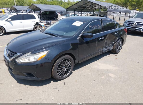 1N4AL3AP5JC232611 2018 NISSAN ALTIMA Черный Передняя левая четверть