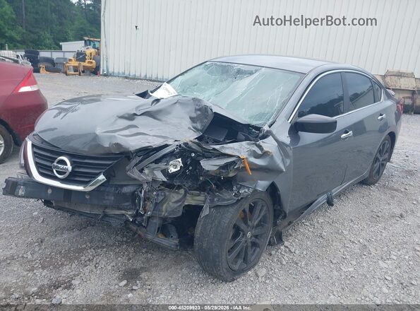 1N4AL3AP5JC244239 2018 NISSAN ALTIMA Gray წინა მარცხენა ხედი სამი მეოთხედიდან