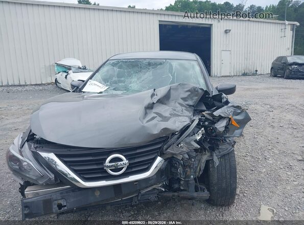 1N4AL3AP5JC244239 2018 NISSAN ALTIMA Gray წინა პანელის ხედი