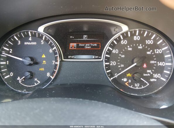 1N4AL3AP5JC244807 2018 NISSAN ALTIMA Black Вид задніх сидінь