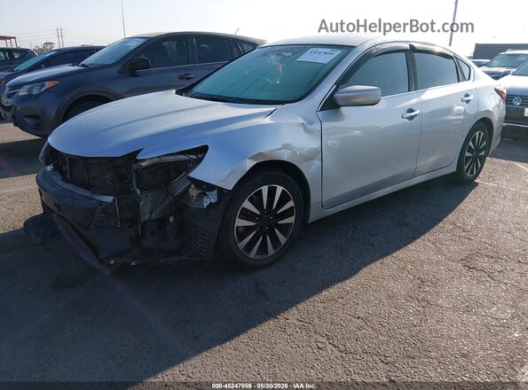 1N4AL3AP5JC252518 2018 NISSAN ALTIMA Silver Передня ліва чверть