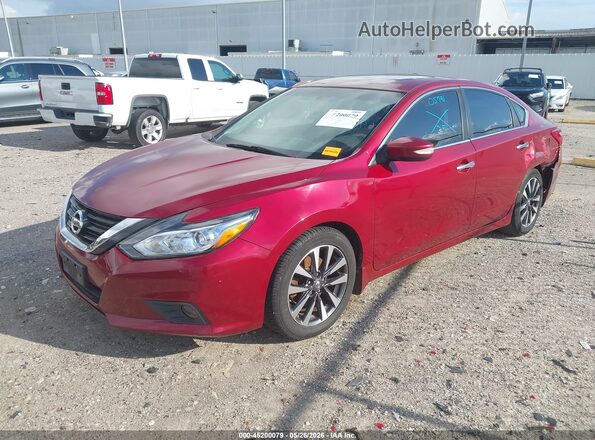 1N4AL3AP6GC183511 2016 NISSAN ALTIMA Красный Передняя левая четверть