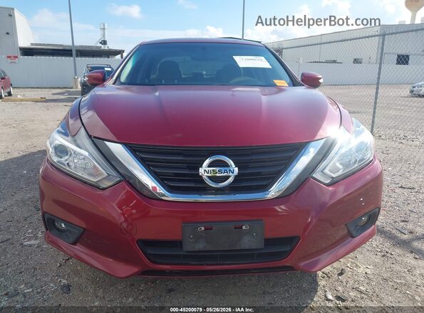 1N4AL3AP6GC183511 2016 NISSAN ALTIMA Красный Вид щитка приборов