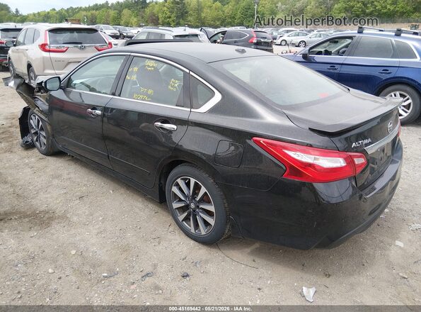 1N4AL3AP6GC195657 2016 NISSAN ALTIMA Черный Задняя левая четверть