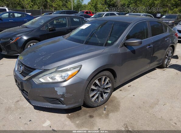 1N4AL3AP6GN325019 2016 NISSAN ALTIMA Gray Առջևի ձախ երեք քառորդ տեսարան