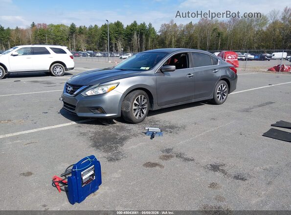 1N4AL3AP6HC222986 2017 NISSAN ALTIMA Gray წინა მარცხენა ხედი სამი მეოთხედიდან