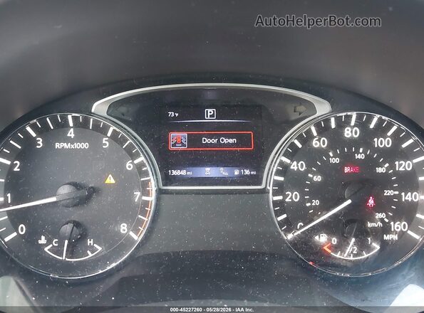 1N4AL3AP6HC284386 2017 NISSAN ALTIMA Silver Widok tylnych siedzeń