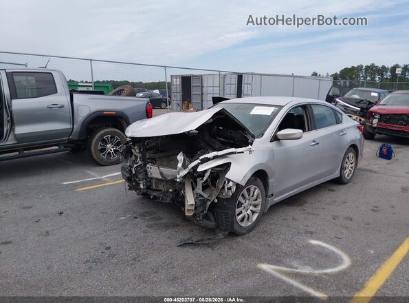1N4AL3AP6HC488864 2017 NISSAN ALTIMA Silver წინა ხედი