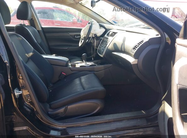 1N4AL3AP6HC490355 2017 NISSAN ALTIMA Black წინა სალონის ხედი