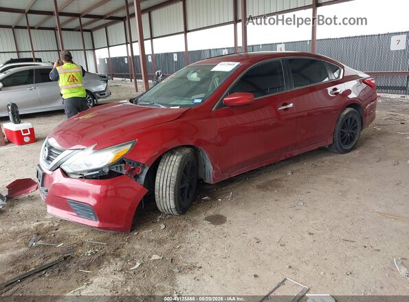 1N4AL3AP6HN311574 2017 NISSAN ALTIMA Red წინა მარცხენა ხედი სამი მეოთხედიდან