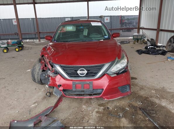 1N4AL3AP6HN311574 2017 NISSAN ALTIMA Red ხელსაწყოთა პანელის ხედი