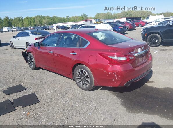 1N4AL3AP6JC141590 2018 NISSAN ALTIMA Красный Задняя левая четверть