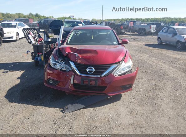 1N4AL3AP6JC141590 2018 NISSAN ALTIMA Красный Вид щитка приборов