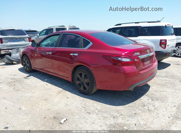 1N4AL3AP6JC213842 2018 NISSAN ALTIMA Burgundy Trasero izquierdo